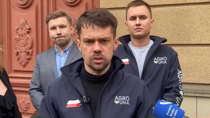 17. 04. 2023r Michał Kołodziejczak przed sądem za nagłaśnianie patologii ZBOŻA TECHNICZNEGO