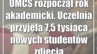 UMCS rozpoczął rok akademicki.  Uczelnia przyjęła 7,5 tysiąca nowych studentów [zdjęcia]