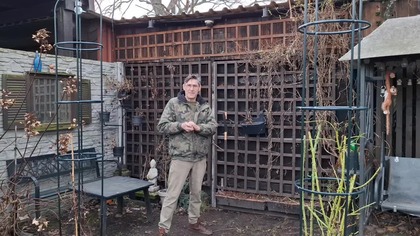 Nowa brama do narzędziowni * 25.  01.  2025