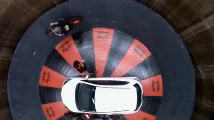 Mazda2 vs Wall of Death