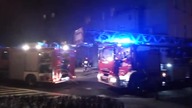 Pożar kamienicy.  12 osób ewakuowanych
