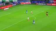 Sędzia obronił strzał na pustą bramkę - Cruz Azul vs Toluca (21. 02. 2020)