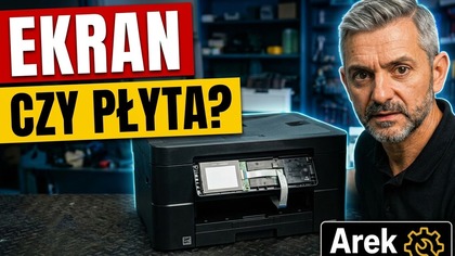 Brother DCP J1050DW Usterka wyświetlacza ? Płyty ?