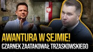 AWANTURA w Sejmie! Czarnek atakuje Trzaskowskiego, Tomczyk i Szczerba grożą mu więzieniem za Willę+!