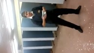 How Polish boy have fun in toilet