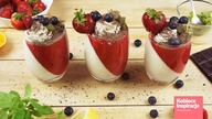 Truskawkowa panna cotta