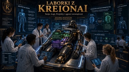 Kreion AI - Logi Projekty Sesje - laborki na żywo