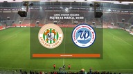 1 Liga 2014/2015 - kolejka 21.  Zagłębie Lubin - Wigry Suwałki (3-0)