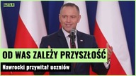 Prezydent Nawrocki do uczniów: Młodzież to przyszłość narodu | Gazeta.pl