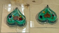 Żywica epoksydowa - Hearts from resin for Mothers Day - czyli jak zrobiłem serca na Dzień Mamy