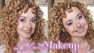 LILAC MAKEUP  I MAŁA POGADANKA :D | Curly Madeleine