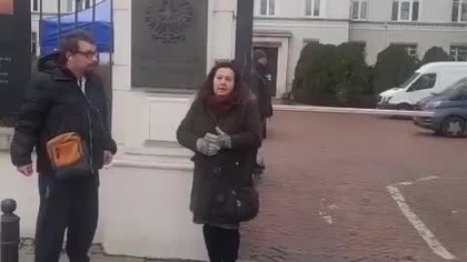protest I zapowiedź protestu.