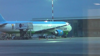 29 02 16 Boeing 767 33P ER 40535 1054 UK 67006 Riga Tashkent Uzbekistan Airways