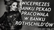 Wiceprezes Banku Pekao pracowała w banku Rothschildów!
