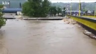 Powodzie w Bośni i Hercegowinie  Woda zrywa mosty