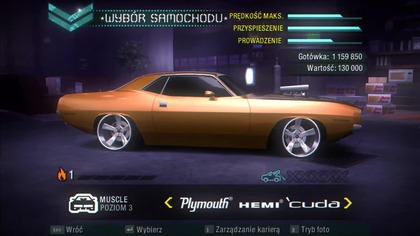 NFS Carbon - My 70 Cuda