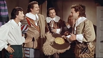 Trzej muszkieterowie cz. 1: Diamentowe spinki kr&oacute;lowej (1961) [Lektor PL]
