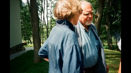 Czesław Miłosz w Szetejniach [fotorelacja] Česlavas Milošas Šeteniuose.  Czeslaw Milosz in Šeteniai