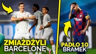 POGROM! Bayern Monachium ZNISZCZYŁ FC Barcelonę 8:2! Kompromitacja...
