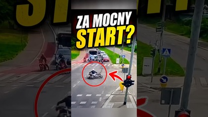 Motocykl, światła i kilka sekund, które zmieniły wszystko.   #motocykl #droga #shorts