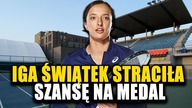 TO CIOS W SERCE POLAKÓW.  IGA ŚWIĄTEK STRACIŁA SZANSĘ NA MEDAL