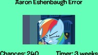 Aaron Eshenbaugh Error (Part 10)