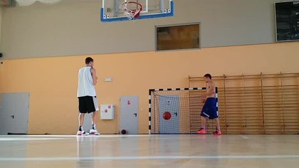 Hadzbe vs.  Potter Mabbery #shorts #dunk #viral #dunk