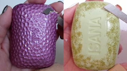 Soap Carving ASMR Relaxing Sounds no talking Satisfying ASMR Video