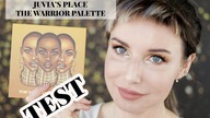 Juvias Place THE WARRIOR Eyeshadow Palette TEST | DELICIOUS BEAUTY
