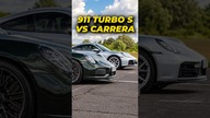 Porsche 911 Turbo S vs Carrera