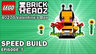 LEGO BrickHeadz 40270 Valentines Bee - Speed Build #7