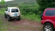 Mistrz off roadu w akcji