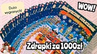 Zdrapmas Lotto #27  Zdrapki za 1000zł 4 paczki! Świąteczne Odliczanie! Jest dużo prezentów