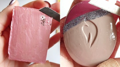 Soap Carving ASMR Relaxing Sounds no talking Satisfying ASMR Video