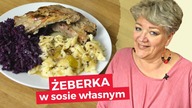 ŻEBERKA W SOSIE WŁASNYM, tak po polsku, tak domowo i tak smacznie!!!