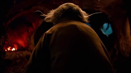 gwiezdne wojny qui gon odwiedza yodę na dagobah po tym,jak luke konfrontuje się z vaderem