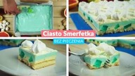 Ciasto Smerfetka - BEZ PIECZENIA