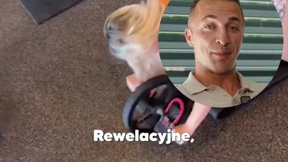 Ta Pani umie robić pośladki, ale nie brzuch...