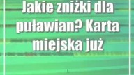 Jakie zniżki dla puławian? Karta miejska już dostępna