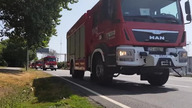 44 wozy strażackie jadą przez Szwecję by pomóc gasić pożary