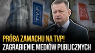 Mariusz Błaszczak: Trwa próba zamachu na TVP! Koalicja chce zagrabić media publiczne