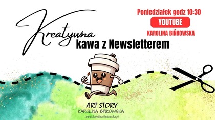 Kreatywna Kawa z Newsletterem set 59 I Mixedmedia I DIY I Scrapbooking