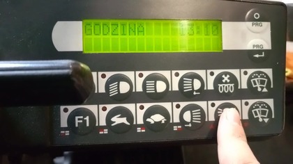 Zmiana godziny - wózek still seria R