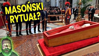 Pogrzeb Papieża Franciszka! Masoński Rytuał Na Oczach Ludzi? - Analiza Ator Przepowiednie