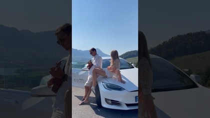 Z cyklu - co można robić w trakcie ładowania Tesli #tesla #podróże #elektromobilność