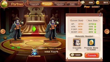 King of Pirates Partner Promote Crocodile 6 na 7