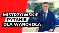 Mistrzowskie pytanie dla Warchoła od dziennikarza TVN24