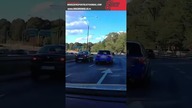 Dogoń go.  To jakiś kretyn #shorts #dashcam #warszawa