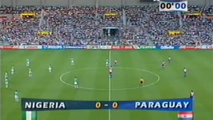 Paragwaj vs.  Nigeria MŚ 1998
