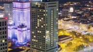 Warszawa nocą 2023 #warszawa #dron #efektczasu